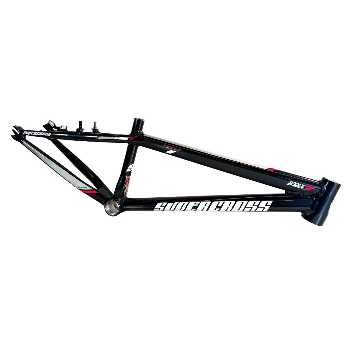 Supercross BMX 2026 ENVY RS7 6069-T6 triple butted aluminum BMX race frame