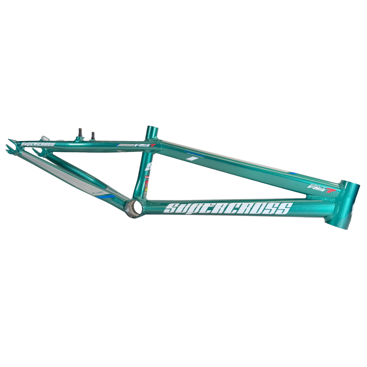 Supercross BMX 2026 ENVY RS7 6069-T6 triple butted aluminum BMX race frame