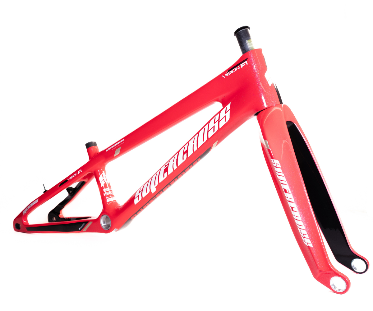 Supercross BMX | Vision F1 Pro 24" - Châssis de course Cruiser en fibre de carbone