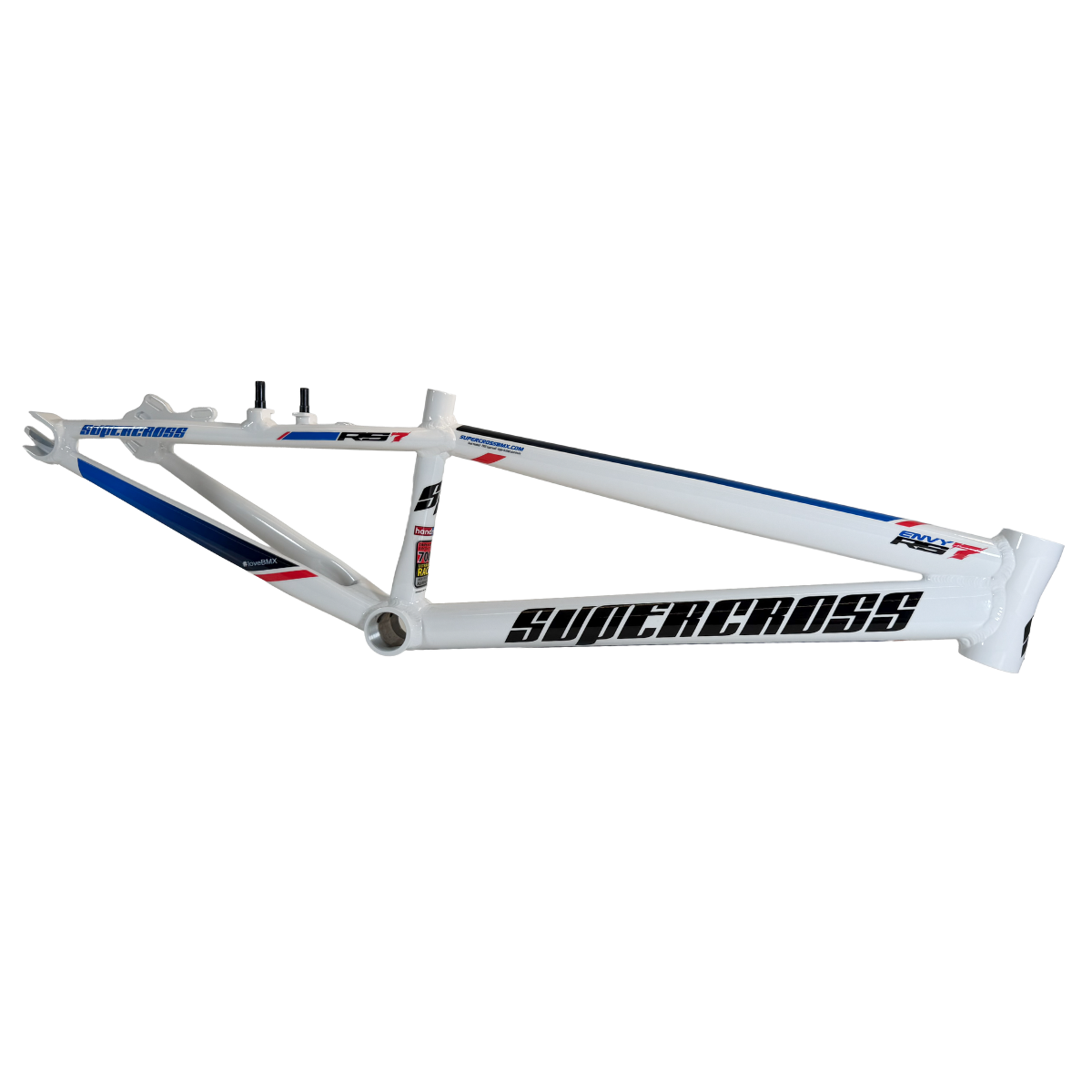 Supercross BMX 2026 ENVY RS7 6069-T6 triple butted aluminum BMX race frame