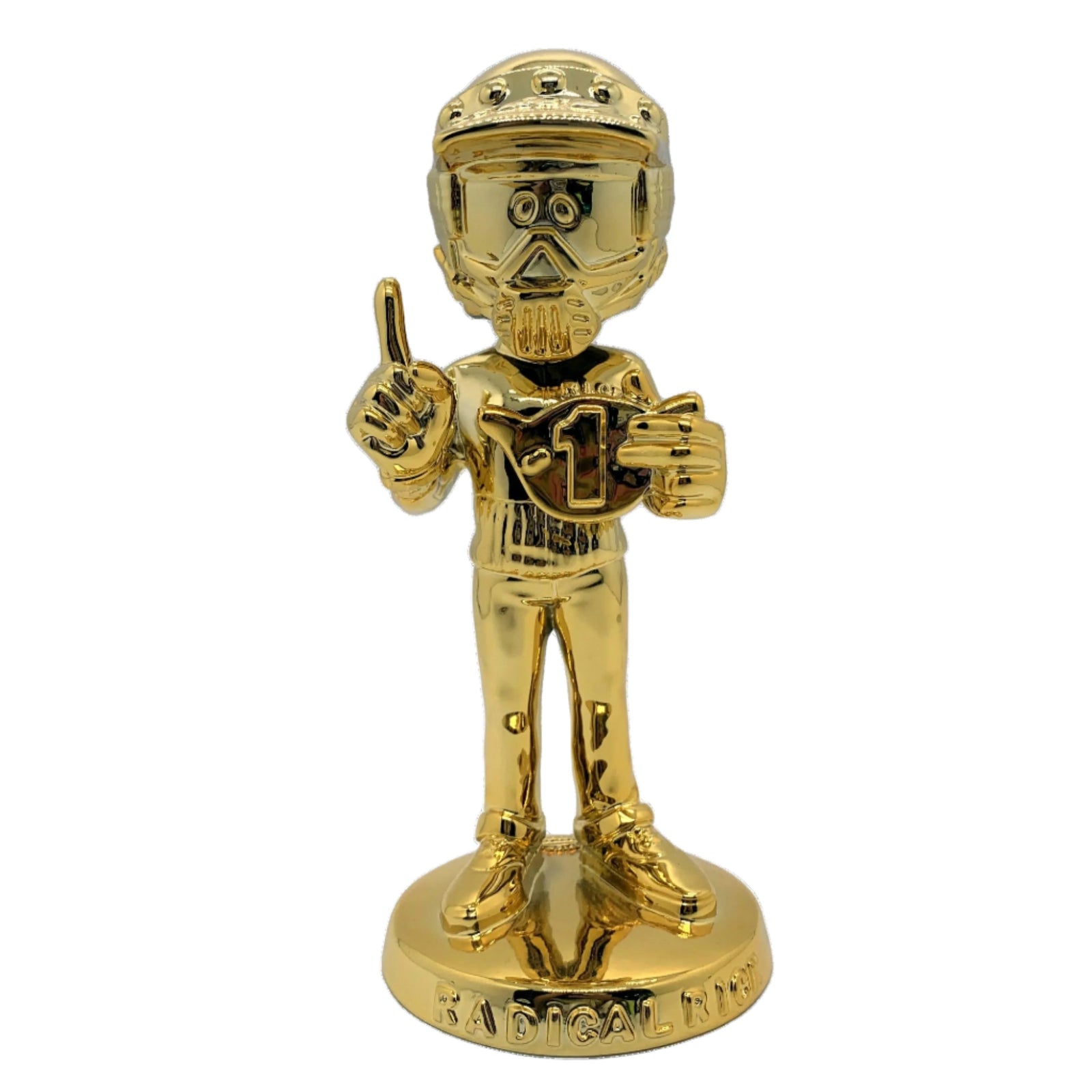 Supercross BMX | GOLD Radical Rick BMX Bobble Head - Supercross BMX