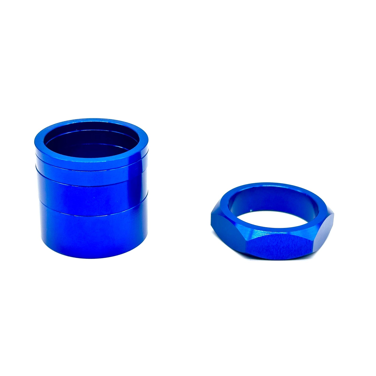 BILLET BMX | RETRO NUTS 6 POINT HEADSET SPACER SET 1-1/8" - Supercross BMX
