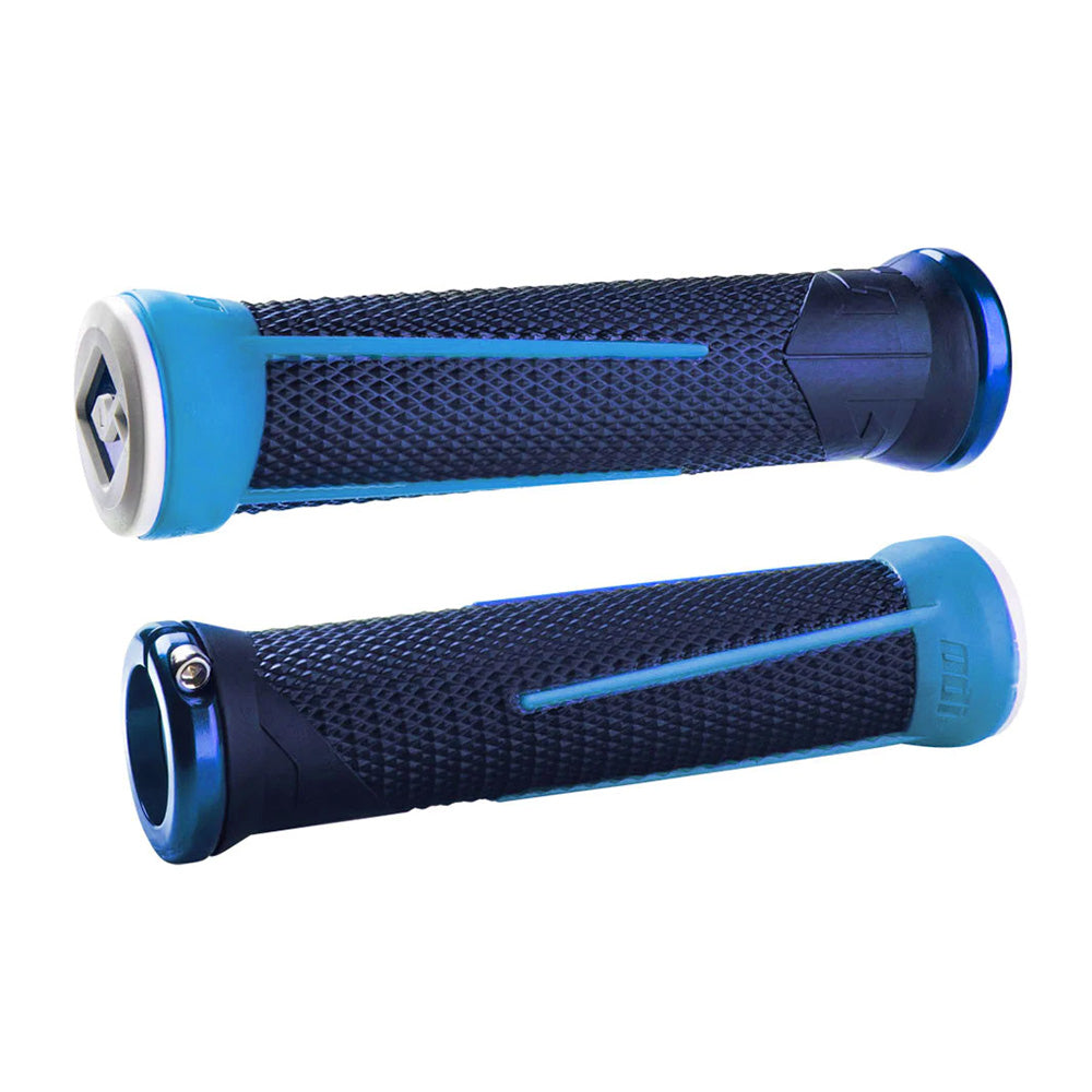 ODI AG1 Grips - Blue - Supercross BMX Racing