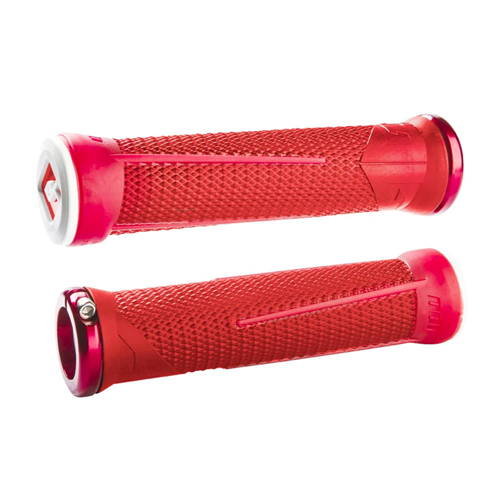 ODI AG1 Grips - Red - Supercross BMX Racing