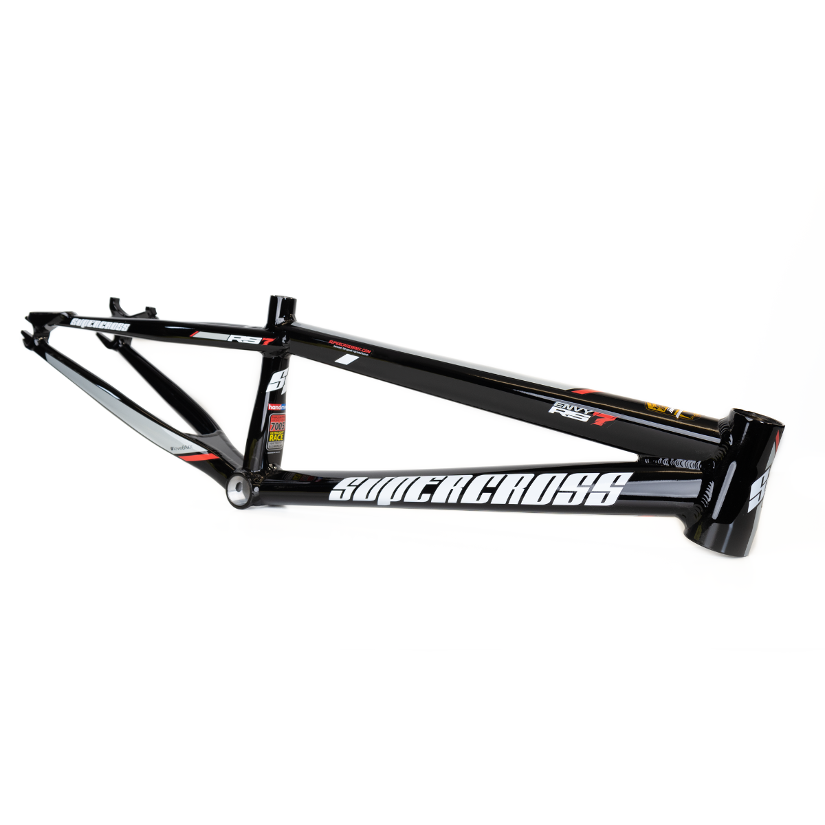 Supercross BMX RS7 OS20 Aluminum Race Frame - Jet Black