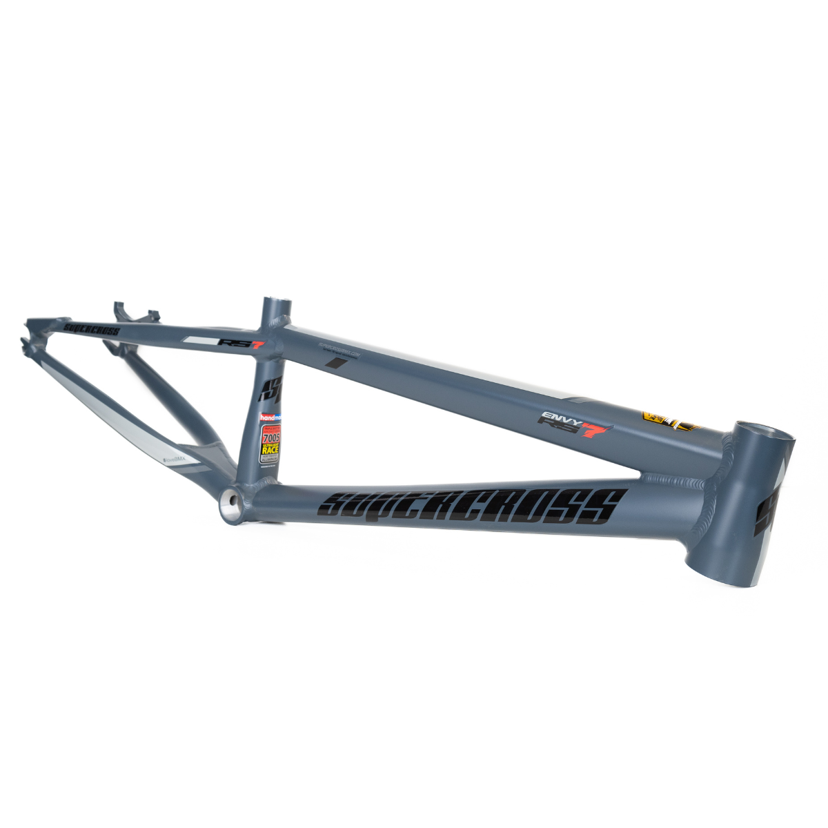 Supercross BMX RS7 OS20 Aluminum Race Frame - Matte Grey