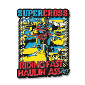 Supercross BMX Apparel - RFHA Enamel Pin