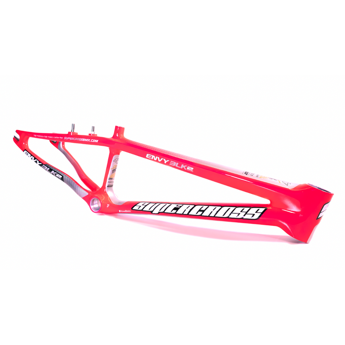 Supercross BMX | ENVY BLK 2 - Carbon Fiber BMX Race Frame - Supercross BMX