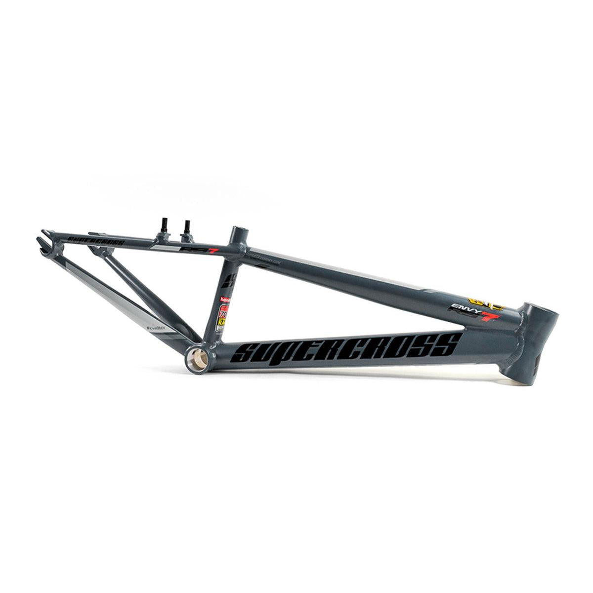 Supercross BMX RS7 Aluminum Race Frame - Matte Grey