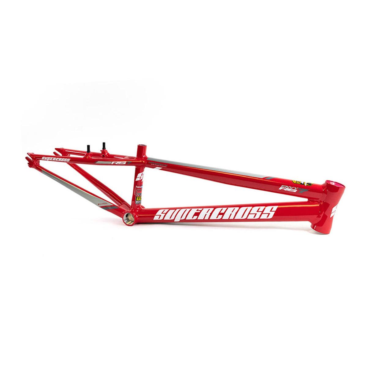 Supercross BMX RS7 Aluminum Racing Frame - Red
