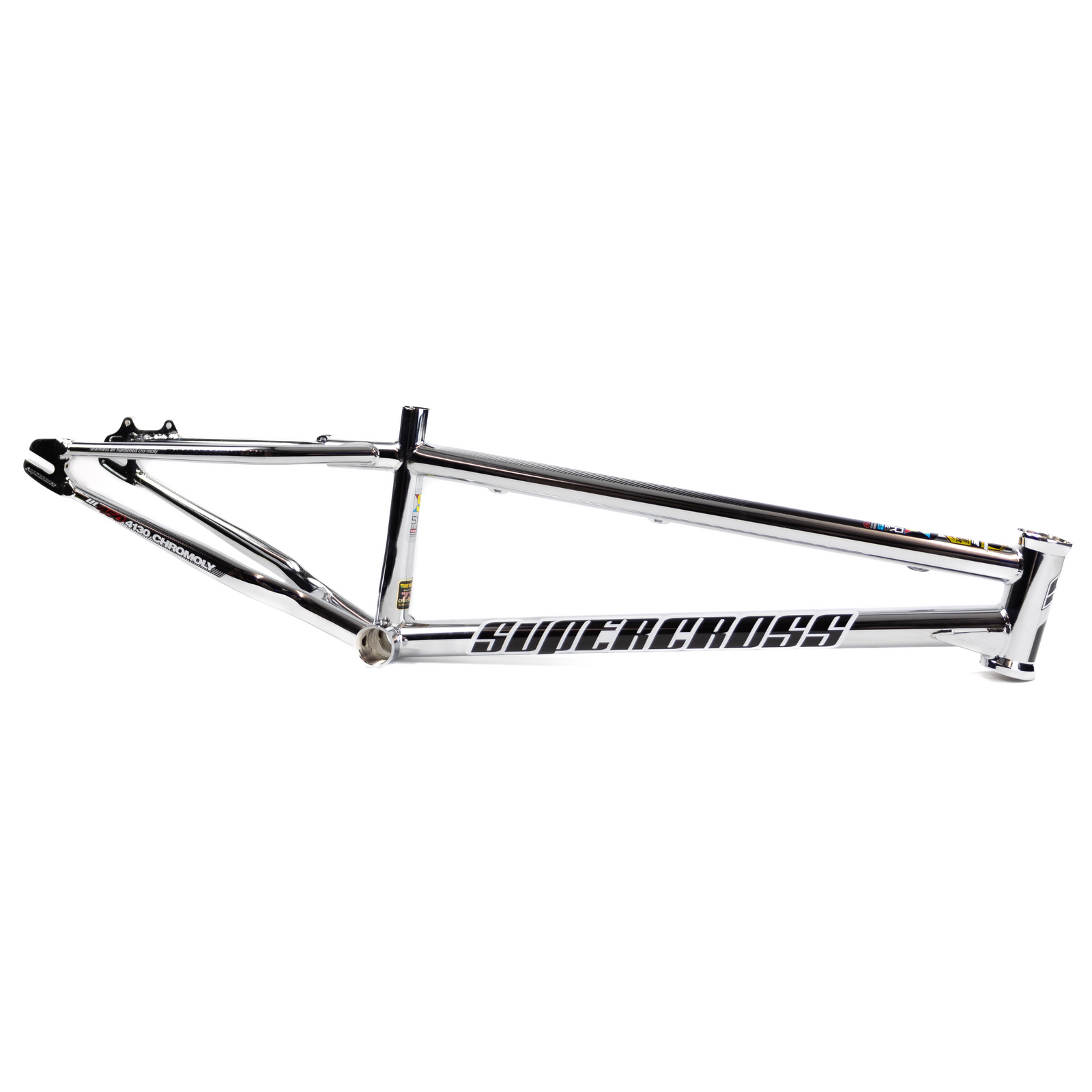 Supercross BMX SX450 OS20 Chromoly Mirror Polished Racing Frame