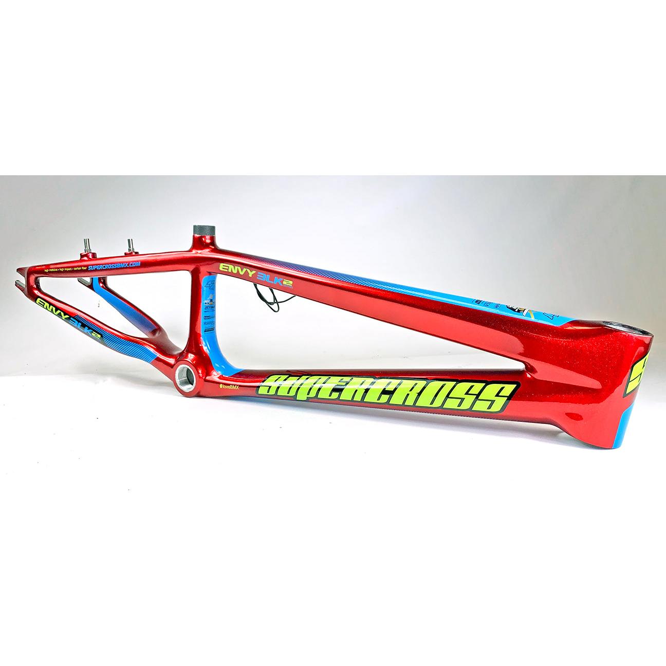 Supercross BMX | ENVY BLK 2 - Carbon Fiber BMX Race Frame - Supercross BMX - BMX Racing