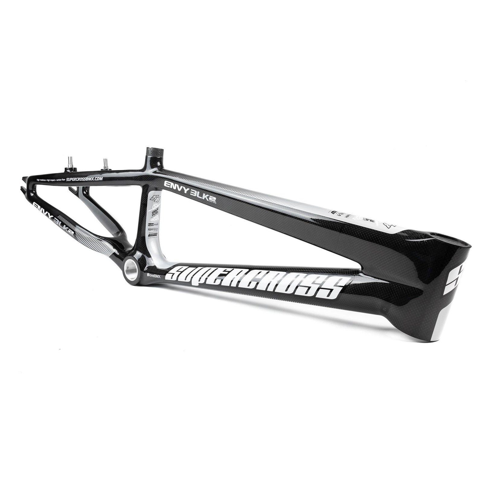 Supercross BMX | ENVY BLK 2 - Carbon Fiber BMX Race Frame - Supercross BMX - BMX Racing