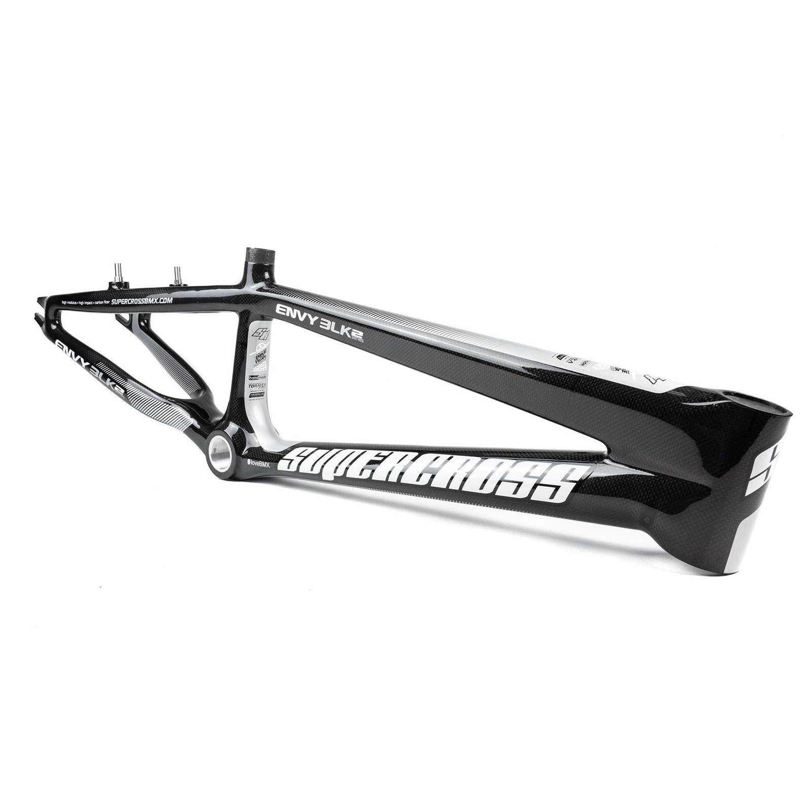 Supercross BMX | ENVY BLK 2 - Carbon Fiber BMX Race Frame - Supercross BMX - BMX Racing