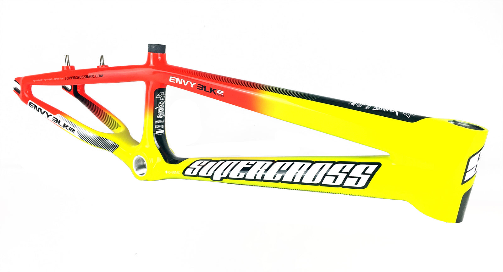 Supercross BMX | ENVY BLK 2 - Carbon Fiber BMX Race Frame - Supercross BMX