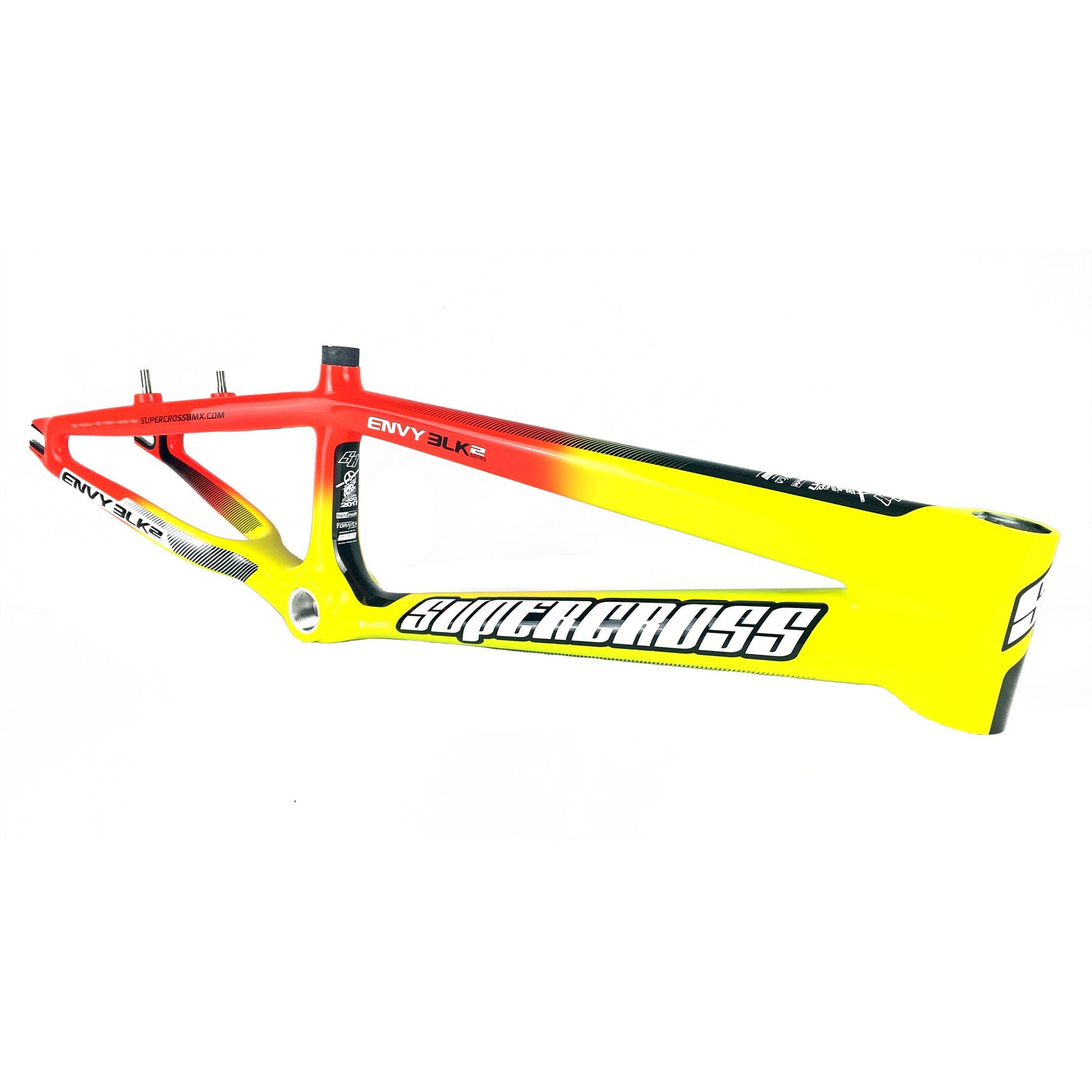 Supercross BMX | ENVY BLK 2 - Carbon Fiber BMX Race Frame - Supercross BMX