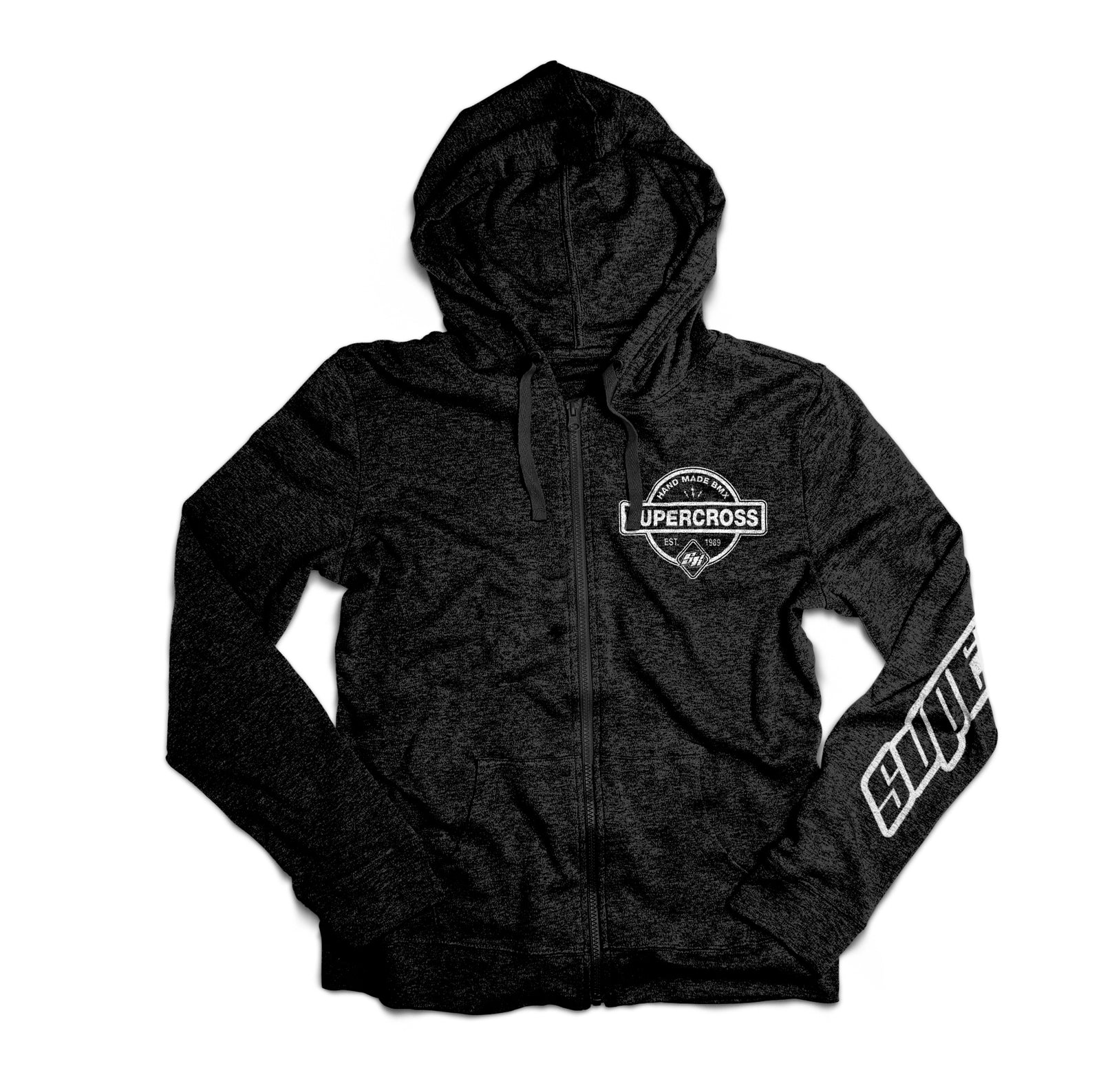 Supercross BMX - Hand Made BMX - Zip Up Hoodie - Supercross BMX - BMX Racing