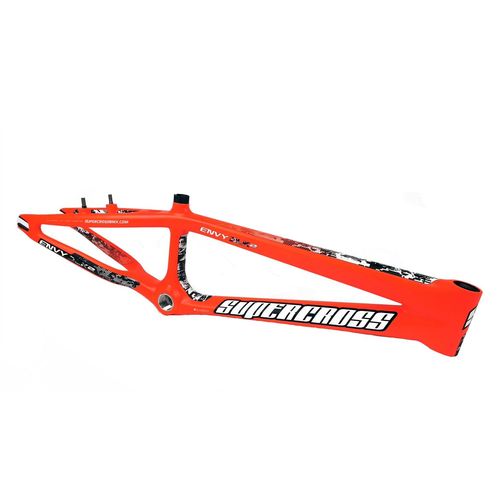 Supercross BMX | ENVY BLK 2 - Carbon Fiber BMX Race Frame - Supercross BMX