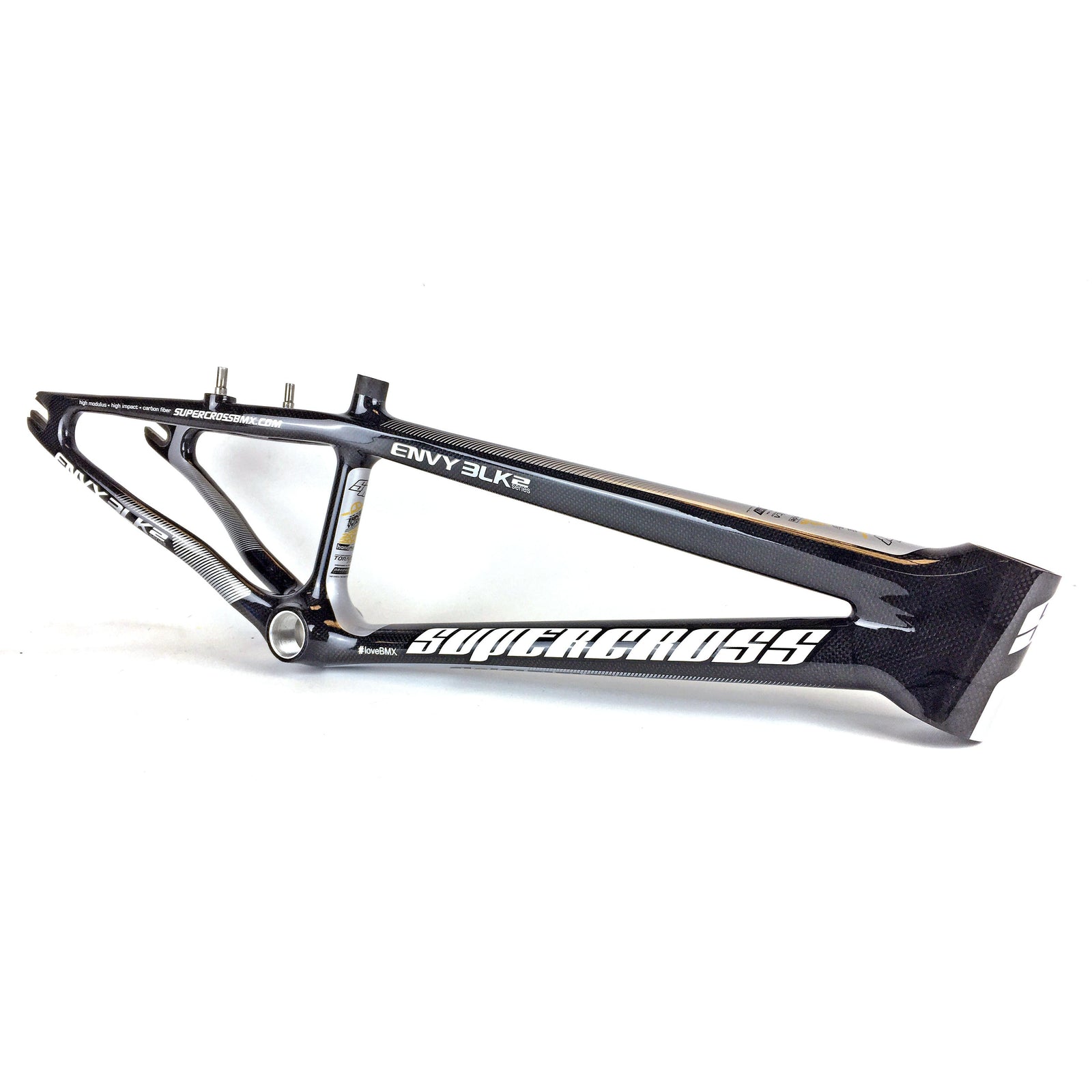 Supercross BMX | ENVY BLK 2 - Carbon Fiber BMX Race Frame - Supercross BMX - BMX Racing