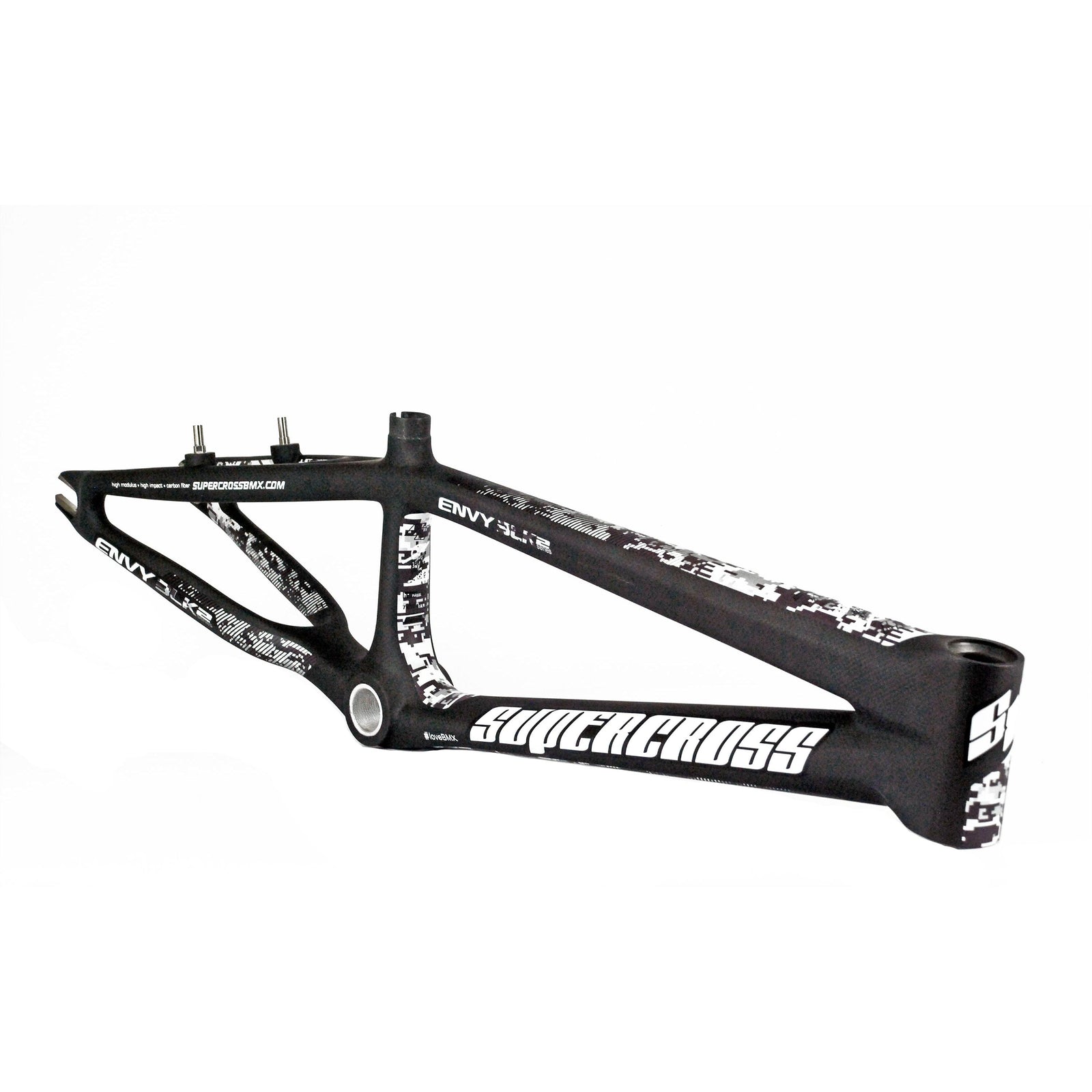 Supercross BMX | ENVY BLK 2 - Carbon Fiber BMX Race Frame - Supercross BMX