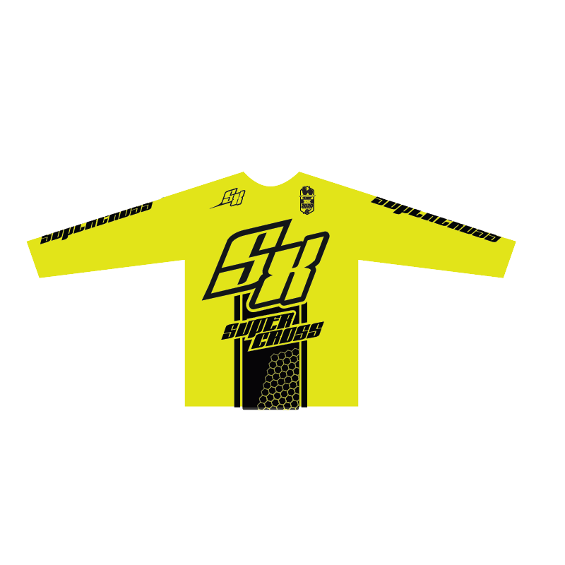 Supercross BMX | Long Sleeve Practice Jersey Style T-Shirt - Supercross BMX