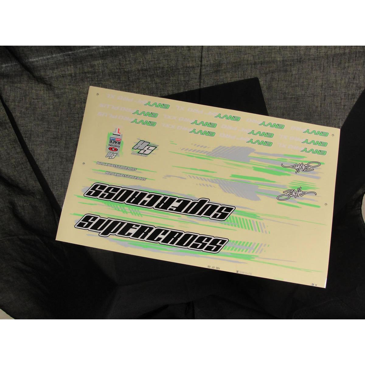 Supercross BMX - 2012 ENVY Decal Kit - Supercross BMX - BMX Racing