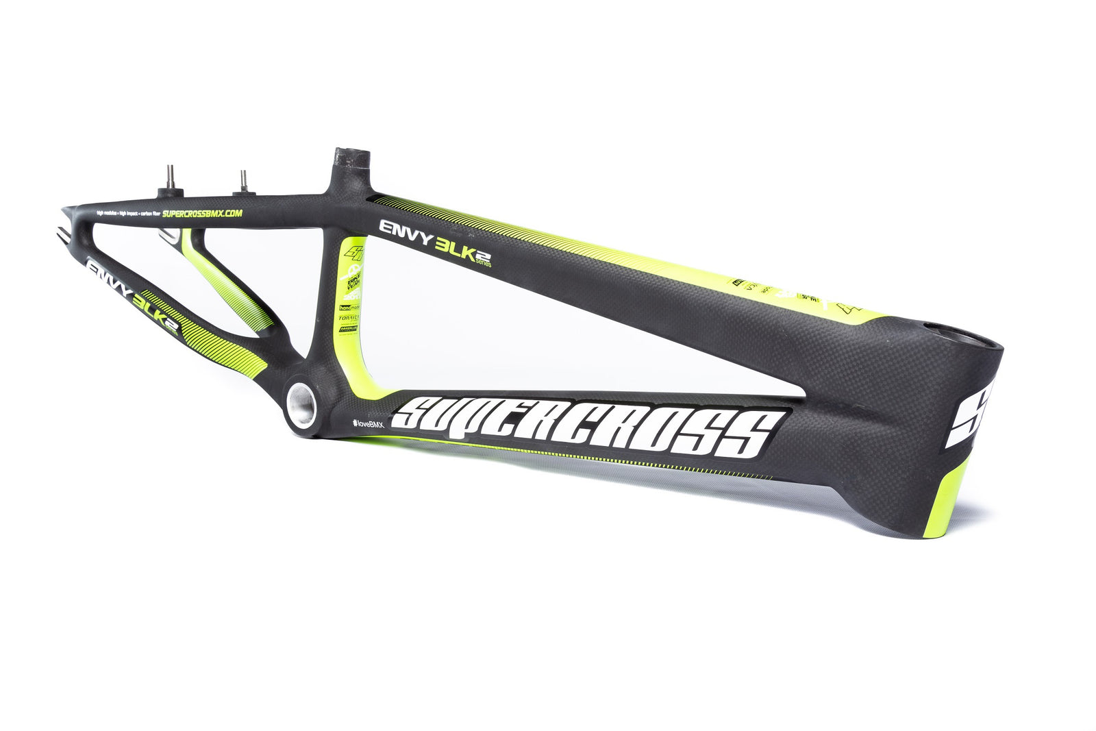 Supercross BMX | ENVY BLK 2 - Carbon Fiber BMX Race Frame - Supercross BMX - BMX Racing