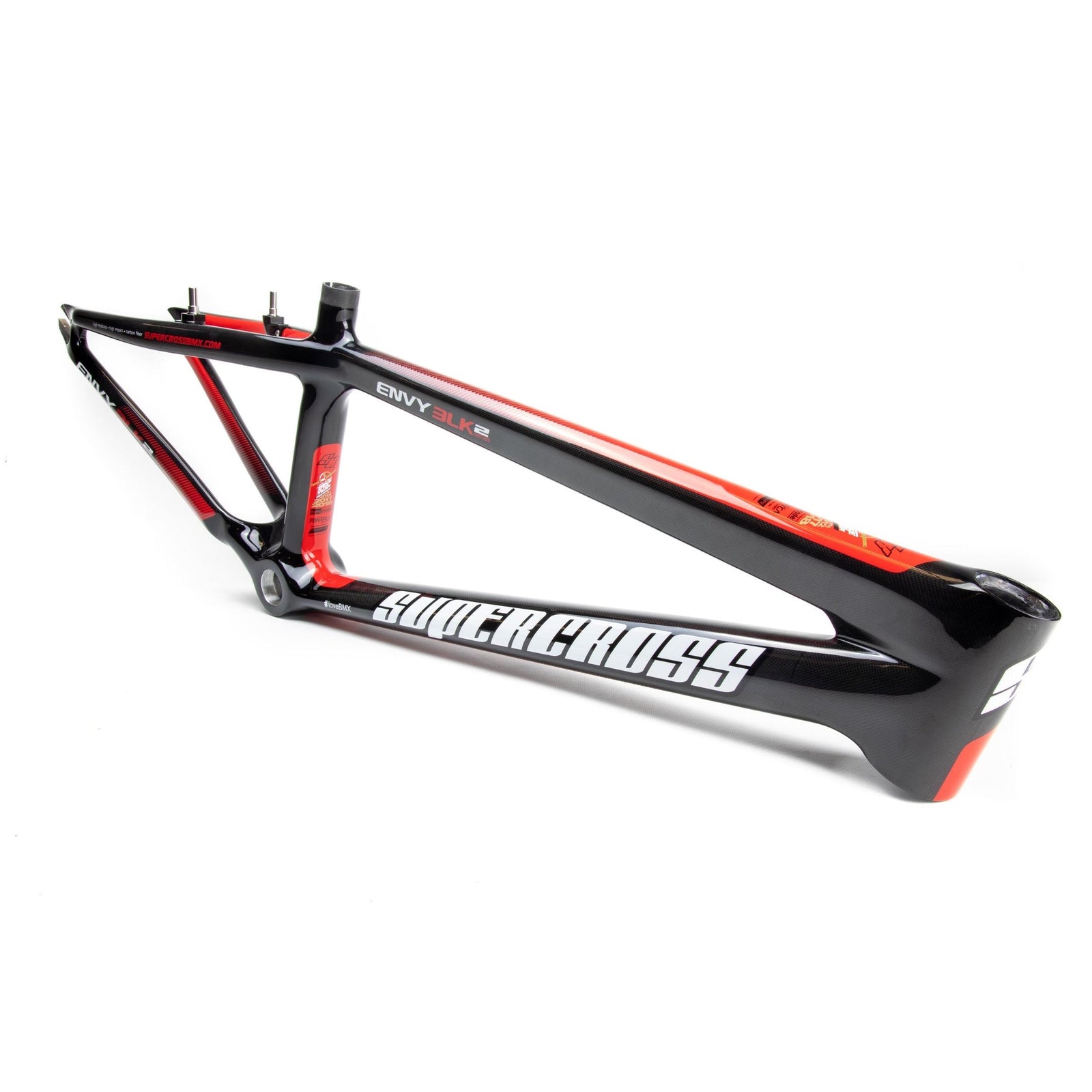 Supercross BMX | ENVY BLK 2 - Carbon Fiber BMX Race Frame - Supercross BMX - BMX Racing