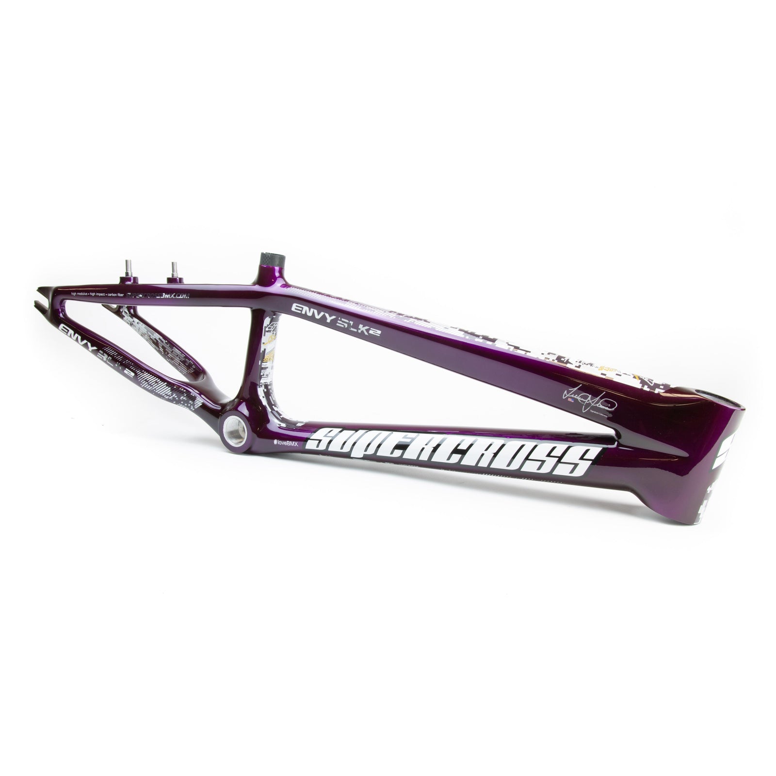 Supercross BMX | ENVY BLK 2 - Carbon Fiber BMX Race Frame - Supercross BMX - BMX Racing