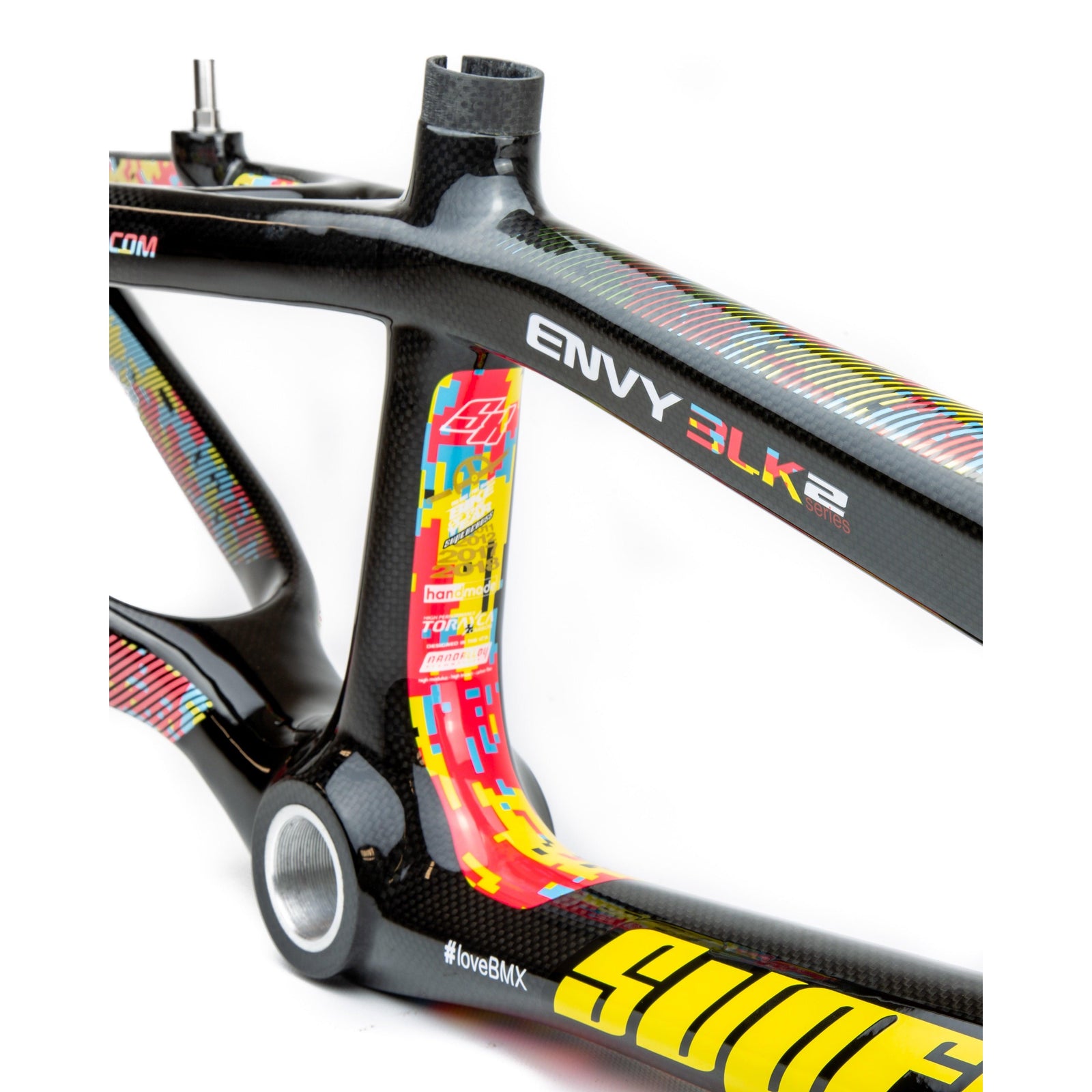 Supercross BMX | ENVY BLK 2 - Carbon Fiber BMX Race Frame - Supercross BMX - BMX Racing