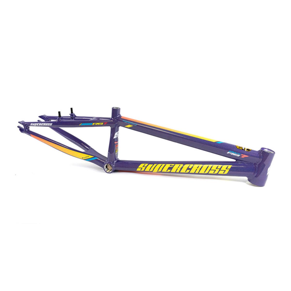 Supercross BMX RS7 Aluminum Racing Frame - Mystic Rainbow