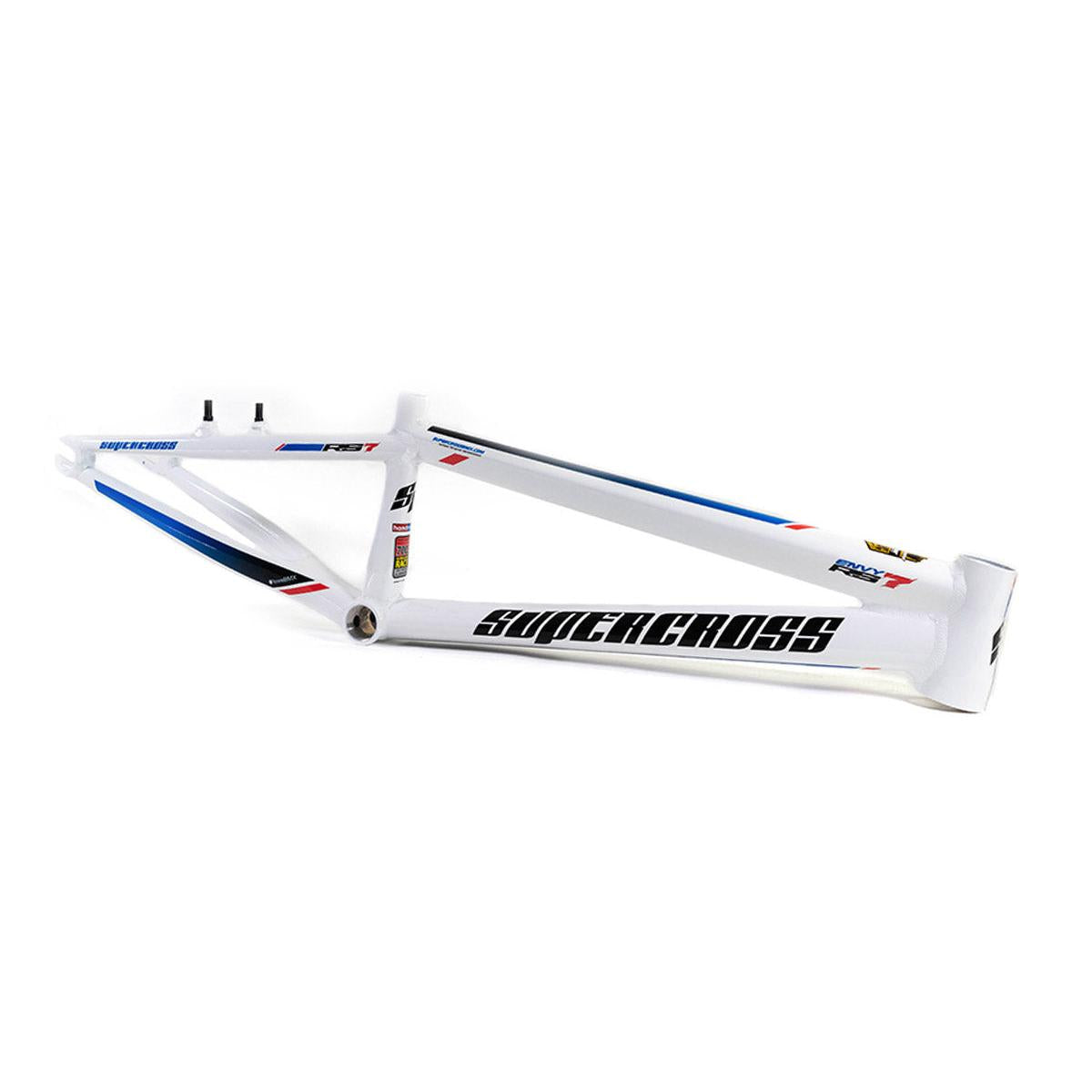 Supercross BMX RS7 Aluminum Racing Frame - White