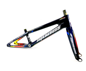 Supercross BMX Vision F1 Carbon Fiber Racing Chassis - Navy Launch