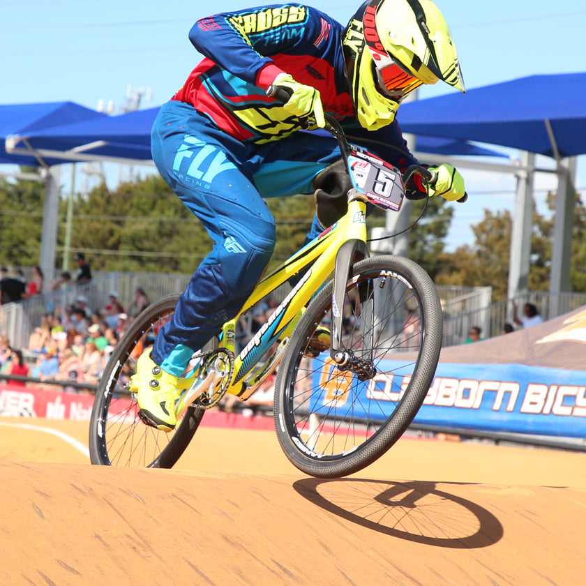 BMX Racing - Supercross BMX's George Goodall on his ENVY RS7 BMX cruiser