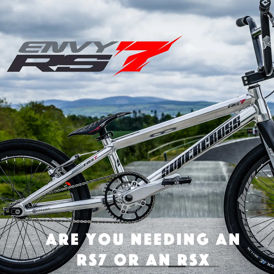 Which Aluminum BMX Race Frame is best for you? The Supercross RS7 or the RSX? 