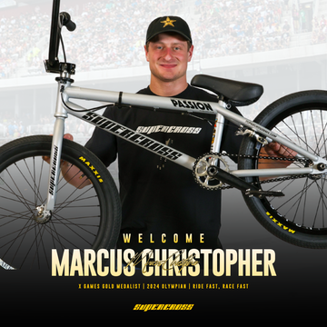 Supercross BMX signs X-Games Gold Medalist Marcus Christopher