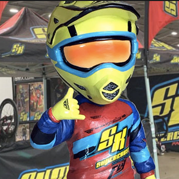 Supercross BMX - BMX Racing Bobble Head
