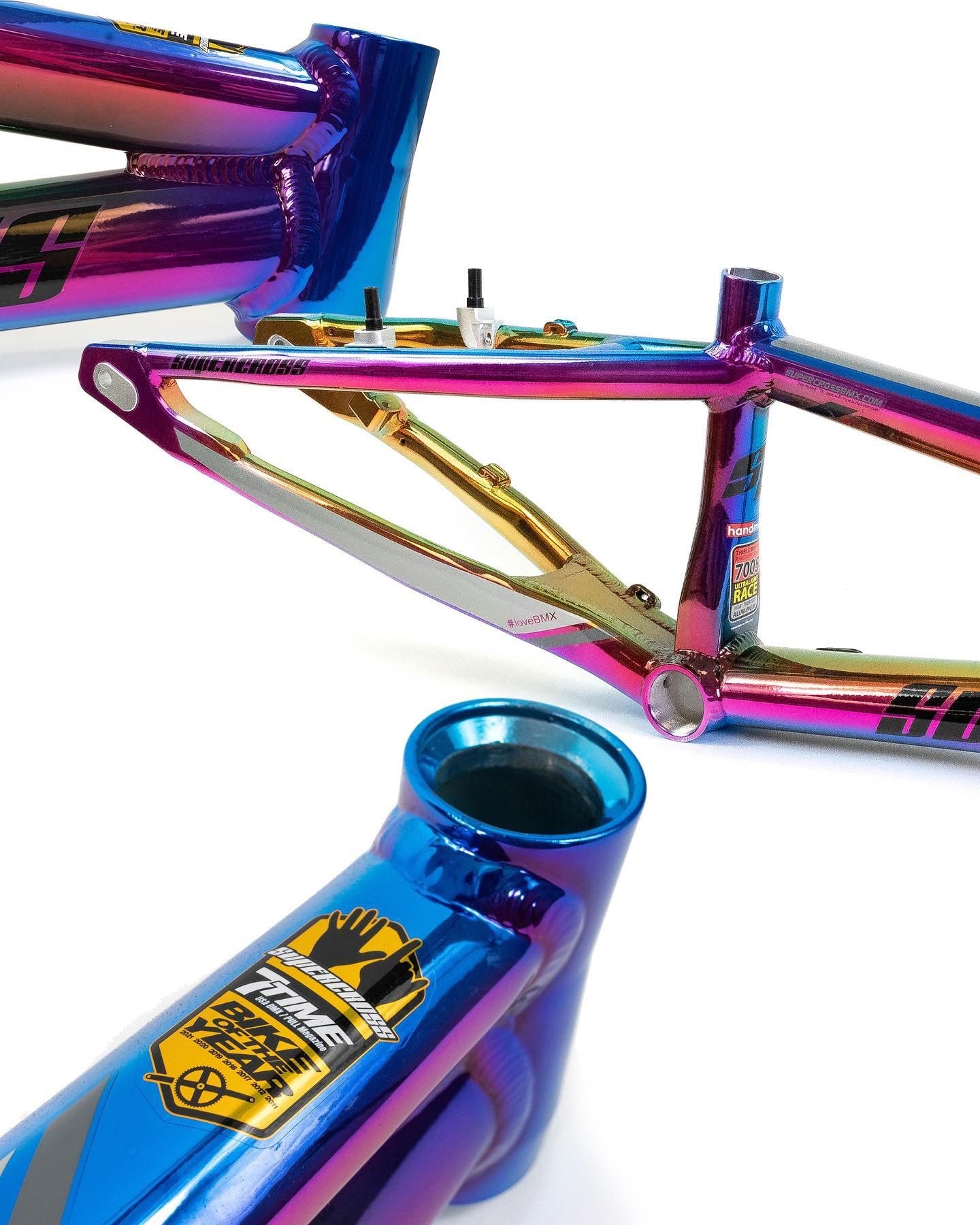 BMX Frame Scratch and Dent