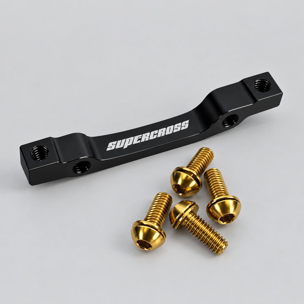 120mm Disc Mount Post Adapter Black