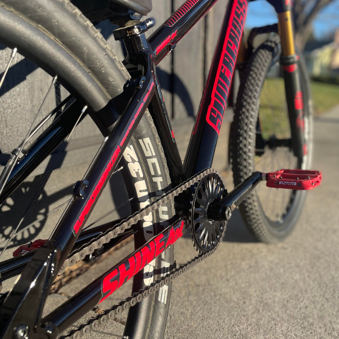 Supercross Shine - 4x Hardtail Aluminum MTB Race Frame