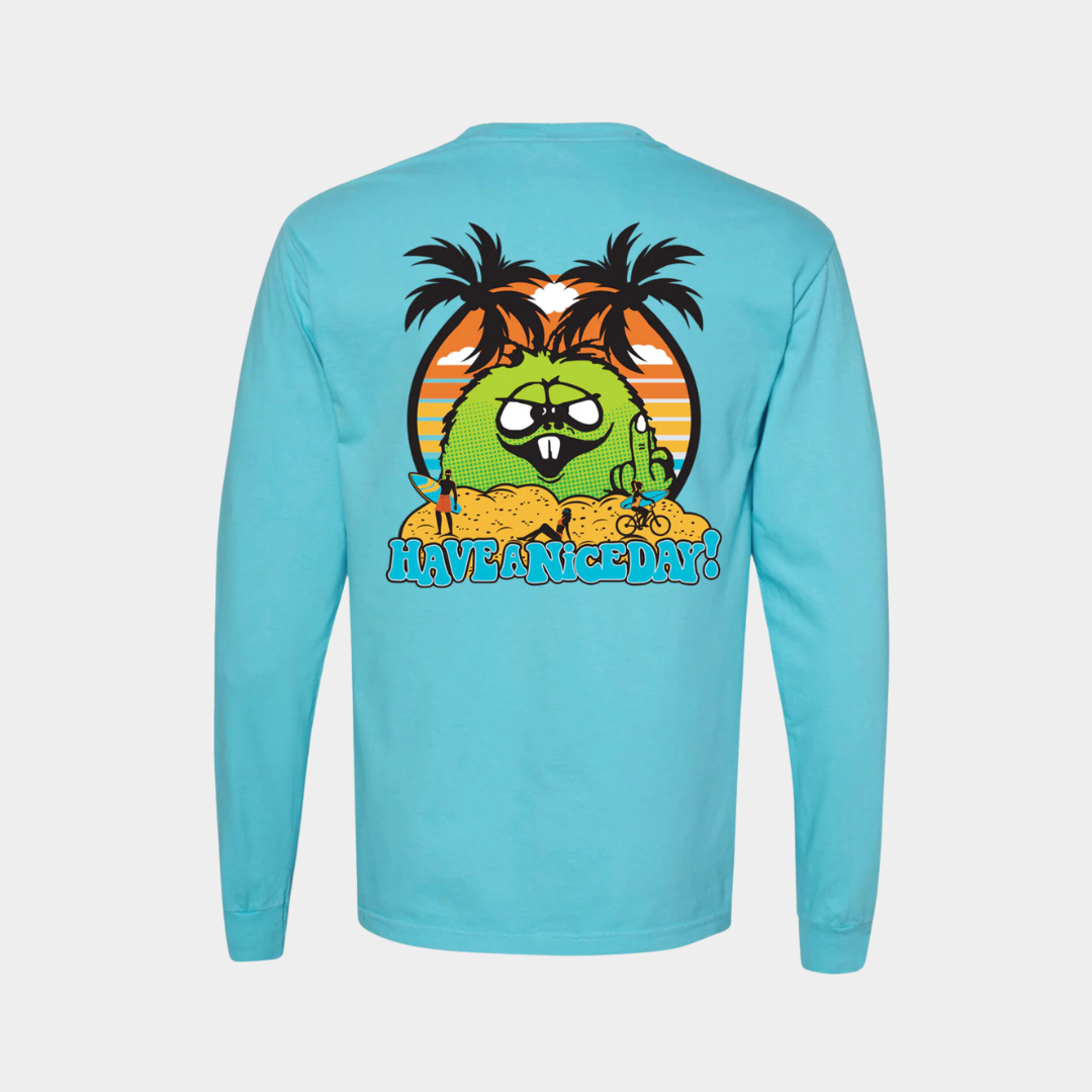 Gerald | Long Sleeve Sunrise Shirt - Supercross BMX