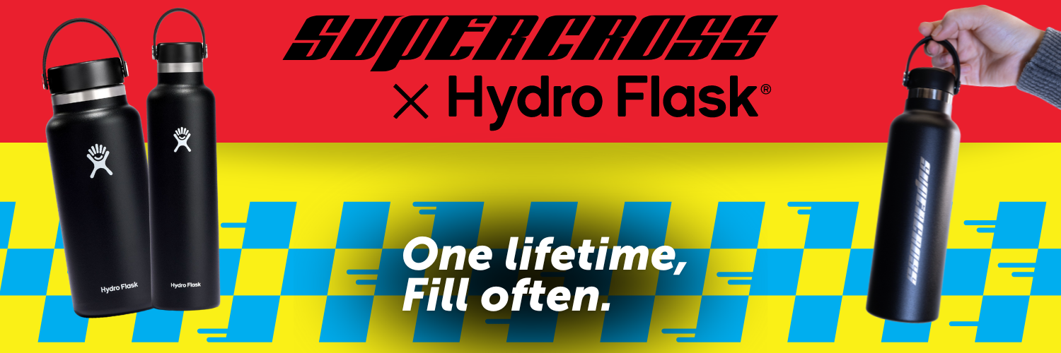 Supercross Special Edition Hydro Flask | 32 oz Wide Mouth Supercross Special Edition Hydro Flask | 32 oz Wide Mouth