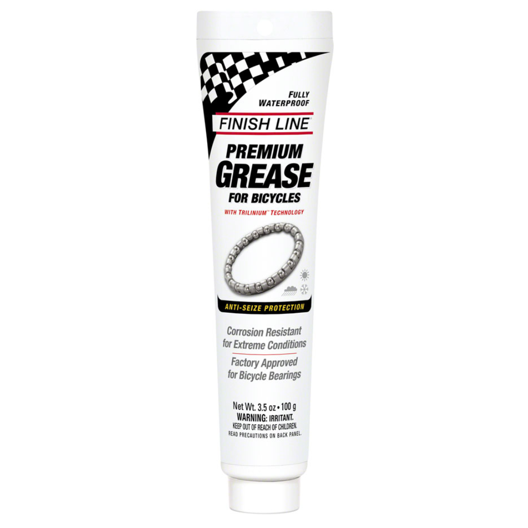 Finish Line Premium Grease with Trilinium Technology, 3.5oz Tube — Supercross BMX