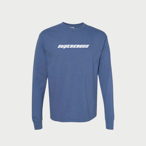 Supercross BMX Long Sleeve Corporate Shirt - Blue