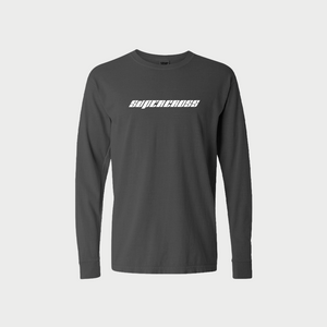 Supercross BMX Long Sleeve Corporate Shirt - Pepper