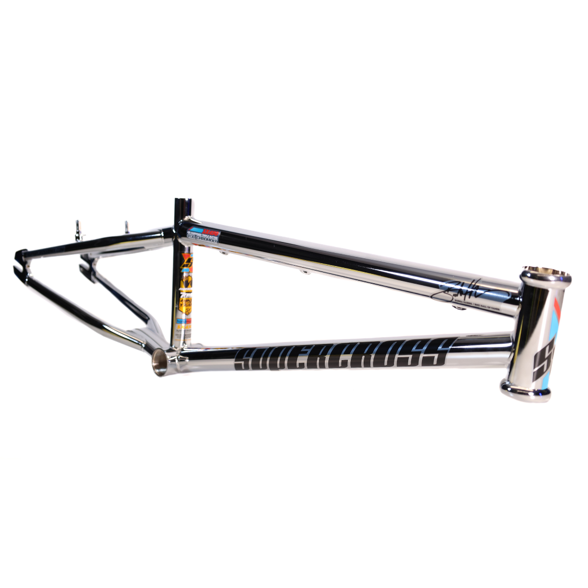 Mcs Racing Frame Supercross BMX | SX450 Bubba Harris Edition Cro-Mo BMX Race Frame