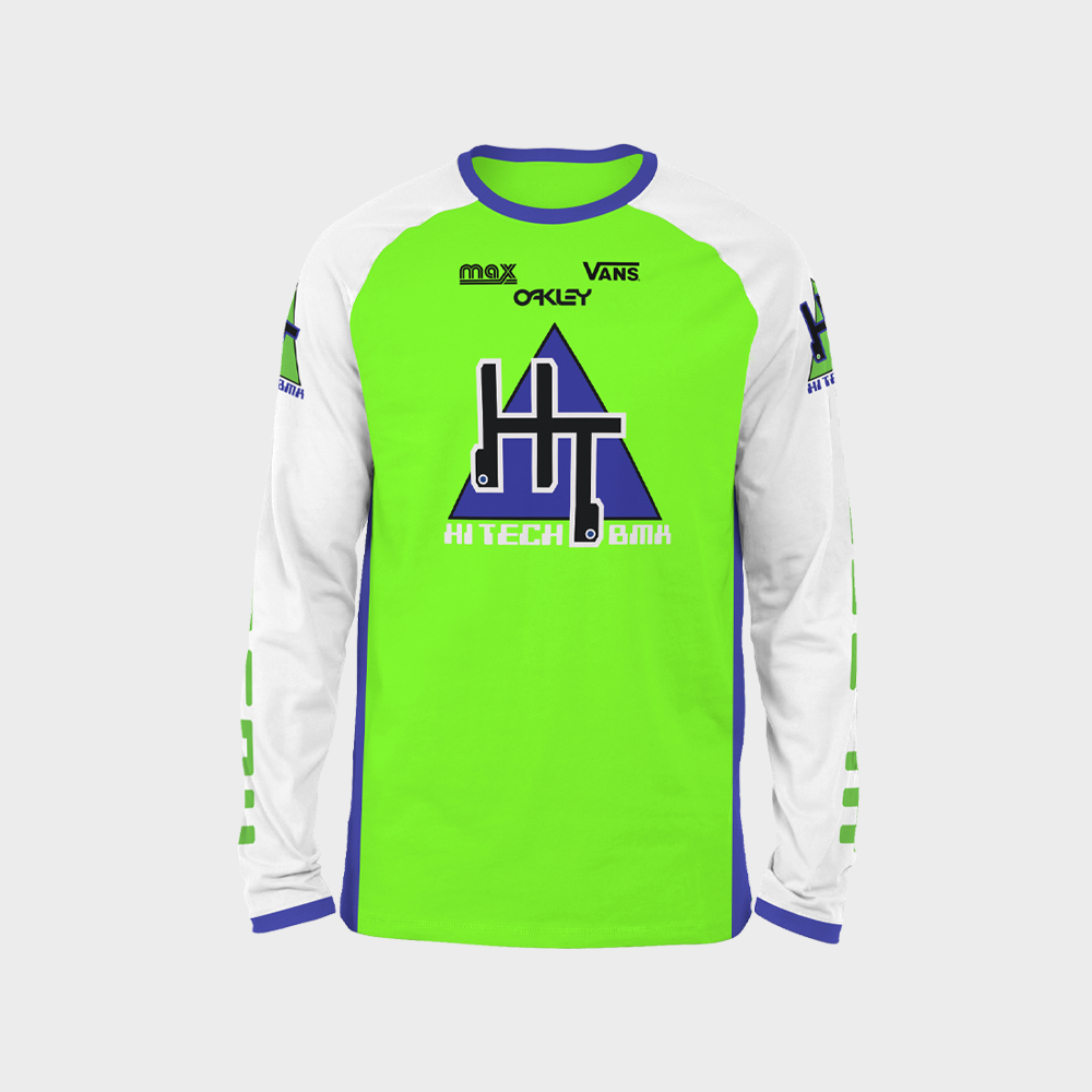 Hi Tech Limited Edition Retro BMX Racing Jersey - Front