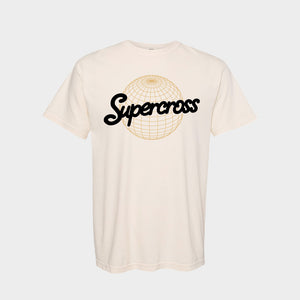 Supercross BMX Apparel Global T Shirt - Ivory/Black