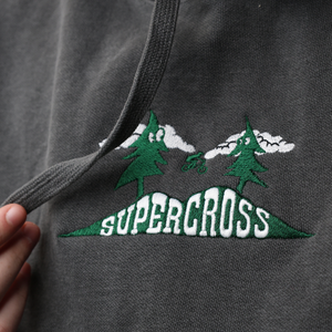 Supercross BMX Mountain Hoodie Embroidered 