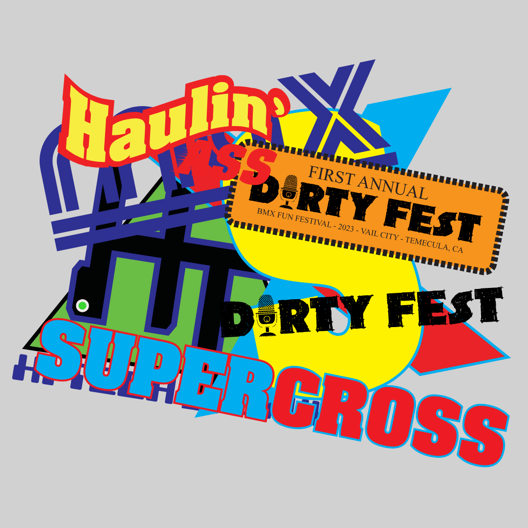 Supercross BMX Dirtyfest Sticker Pack